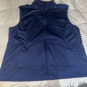 Cherokee Women's Deep Blue Zip Vest